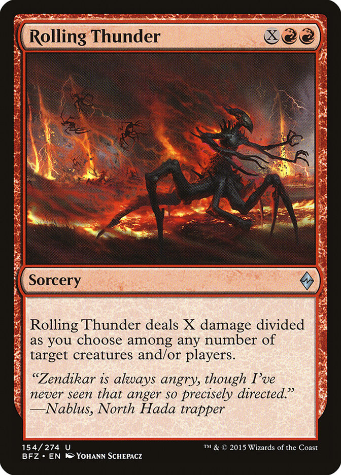 Rolling Thunder [Battle for Zendikar] 