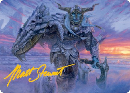 Frost Giant Art Card (Gold-Stamped Signature) [Dungeons & Dragons: Adventures in the Forgotten Realms Art Series] 