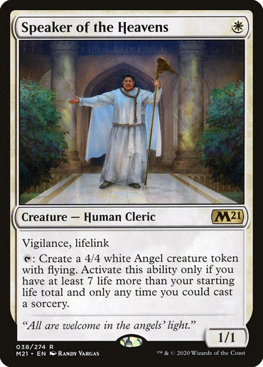 Speaker of the Heavens [Core Set 2021] 