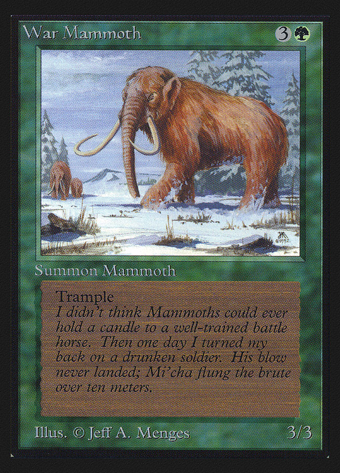 War Mammoth [International Collectors' Edition] 