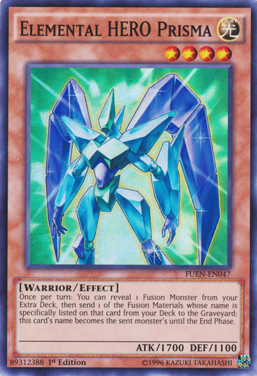 Elemental HERO Prism [FUEN-EN047] Super Rare 