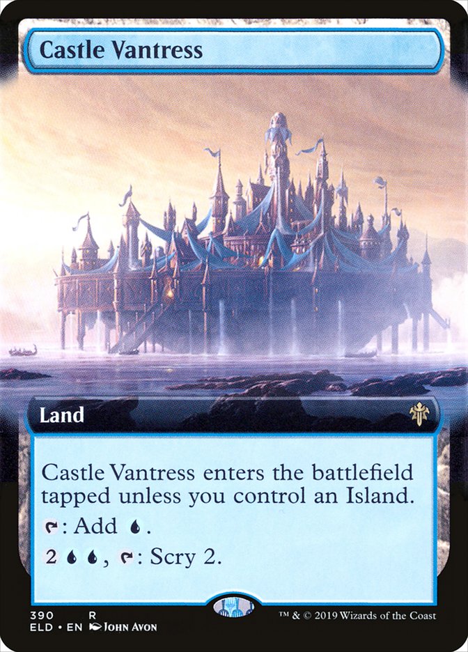 Castle Vantress (Extended Art) [Throne of Eldraine] 