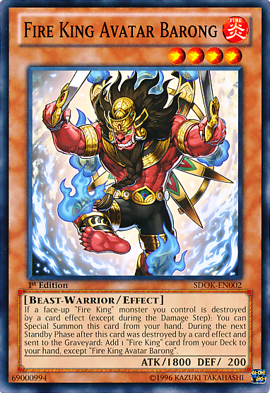 Fire King Avatar Barong [SDOK-EN002] Common 