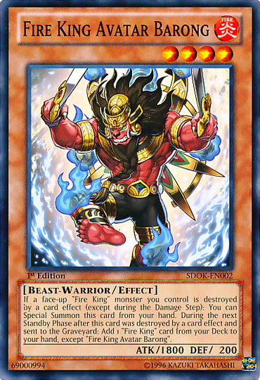 Fire King Avatar Barong [SDOK-EN002] Common 