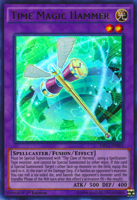 Time Magic Hammer [DRL3-EN063] Ultra Rare 