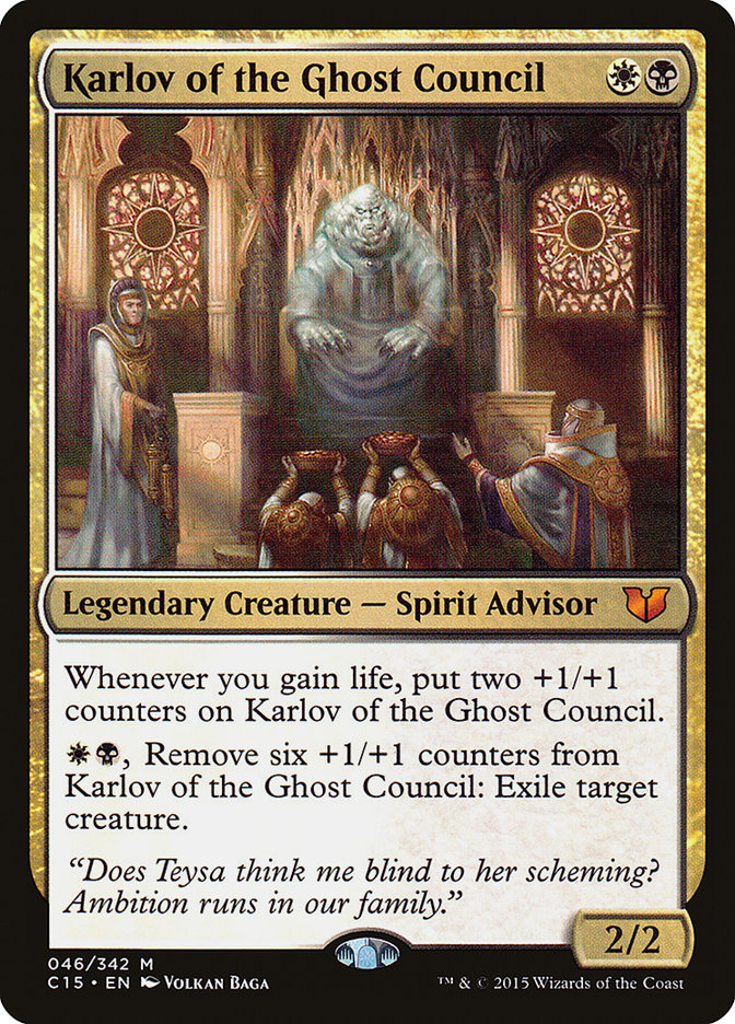 Karlov of the Ghost Council [Commander 2015] 