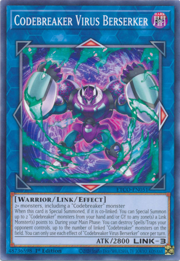 Codebreaker Virus Berserker [ETCO-EN051] Common 