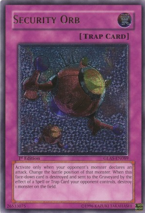Security Orb [GLAS-EN089] Ultimate Rare 