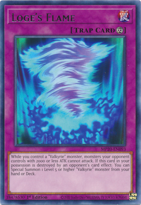 Loge's Flame [MP20-EN093] Rare 