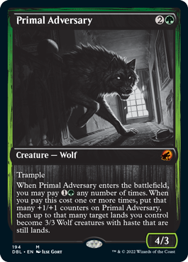 Primal Adversary [Innistrad: Double Feature] 