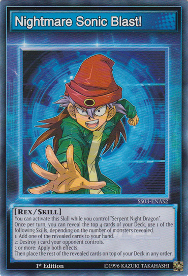 Nightmare Sonic Blast! [SS03-ENAS2] Common 