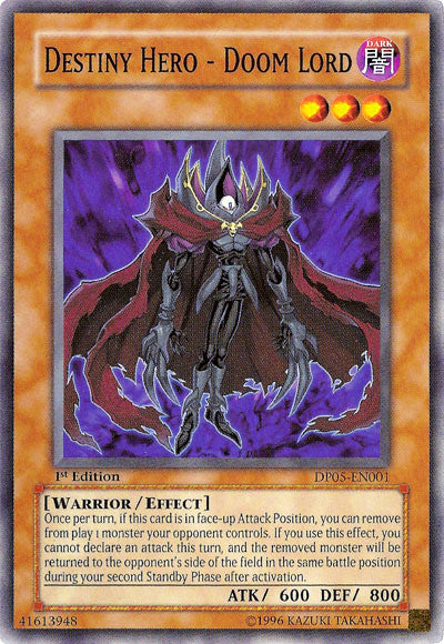 Destiny Hero - Doom Lord [DP05-EN001] Common 
