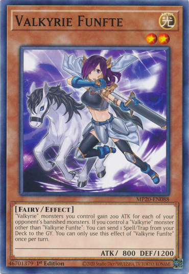 Valkyrie Funfte [MP20-EN088] Common 