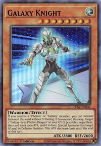 Galaxy Knight (Purple) [LDS2-EN049] Ultra Rare 