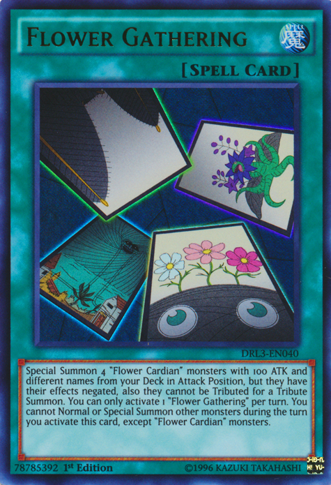 Flower Gathering [DRL3-EN040] Ultra Rare 