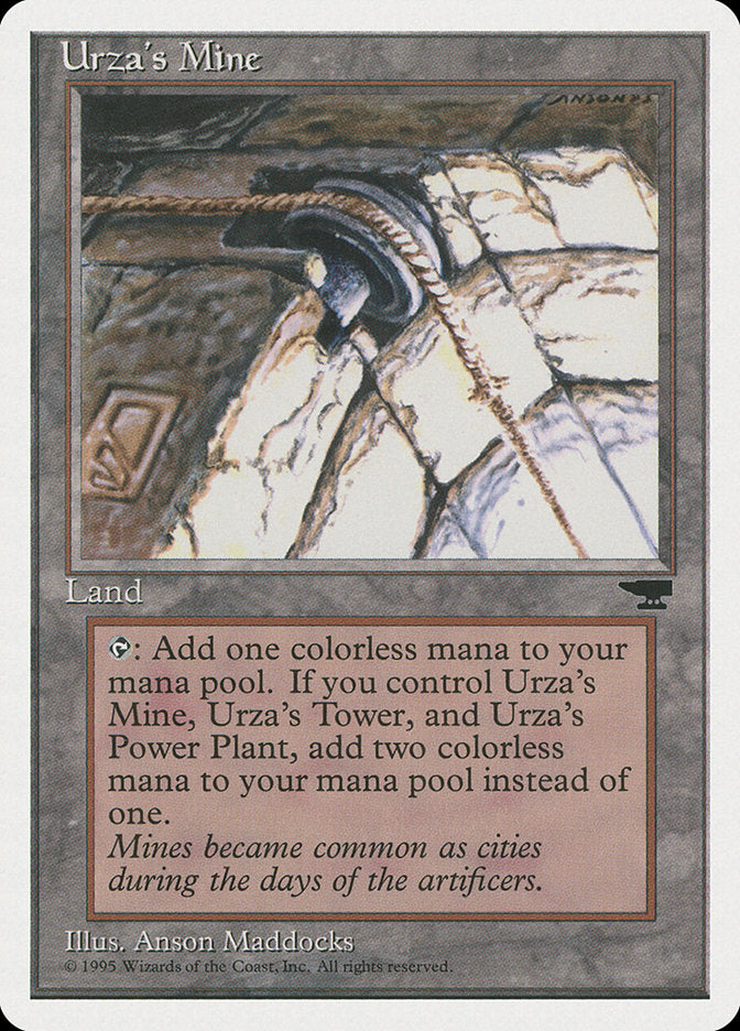 Urza's Mine (Pulley Embedded in Stone) [Chronicles] 