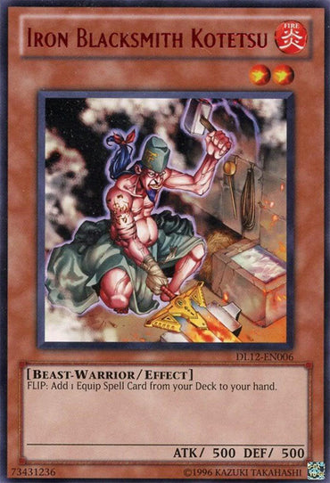Iron Blacksmith Kotetsu (Red) [DL12-EN006] Rare 