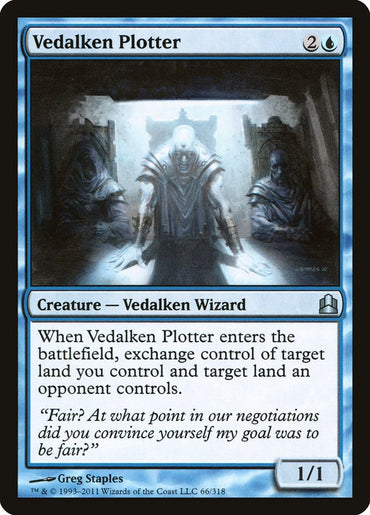 Vedalken Plotter [Commander 2011] 