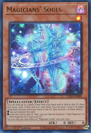 Magicians' Souls [LDS3-EN088] Ultra Rare 