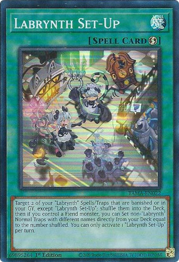 Labrynth Set-Up [TAMA-EN022] Super Rare 