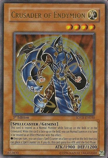 Crusader of Endymion [SOVR-EN030] Ultra Rare 