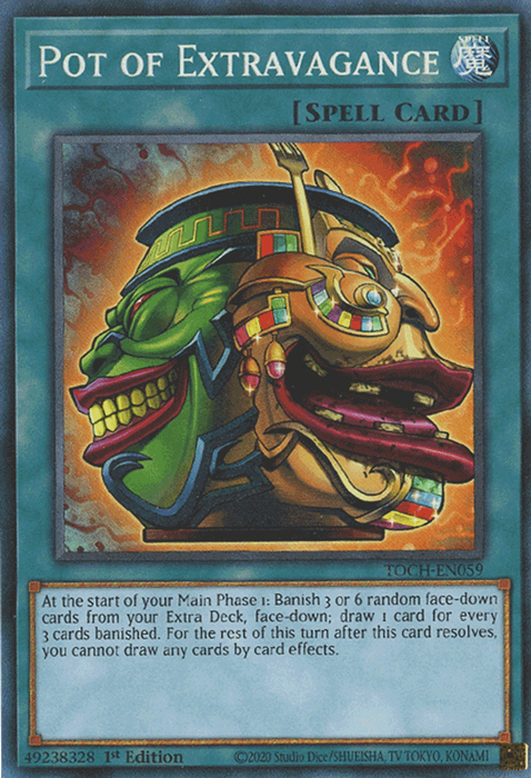 Pot of Extravagance [TOCH-EN059] Collector's Rare 