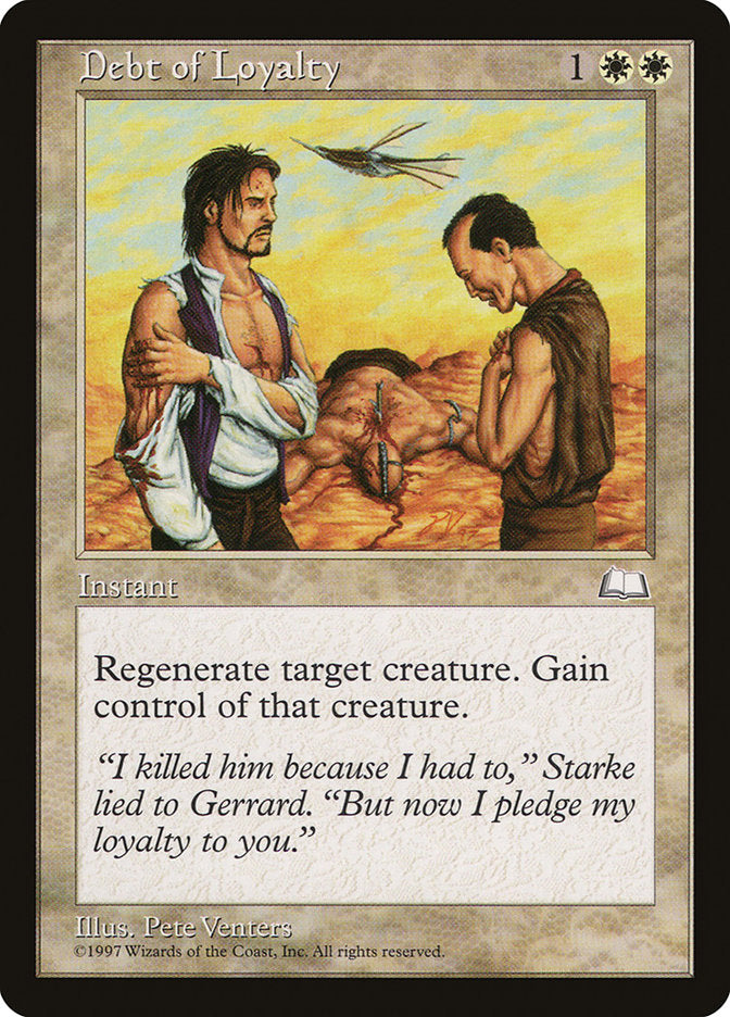Debt of Loyalty [Weatherlight] 