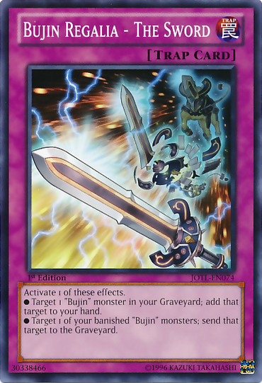 Bujin Regalia - The Sword [JOTL-EN074] Common 