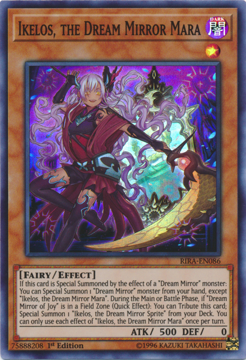 Ikelos, the Dream Mirror Mara [RIRA-EN086] Super Rare 