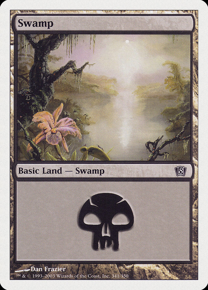 Swamp (341) [Eighth Edition] 