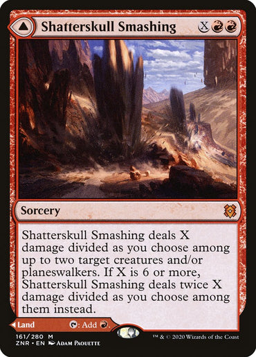 Shatterskull Smashing // Shatterskull, the Hammer Pass [Zendikar Rising] 