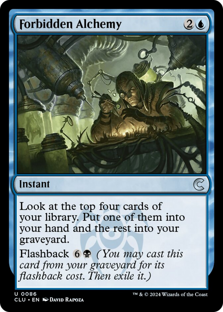 Forbidden Alchemy [Ravnica: Clue Edition] 