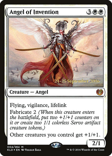 Angel of Invention [Kaladesh Prerelease Promos] 