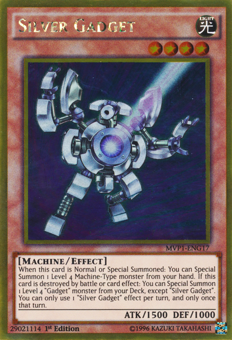 Silver Gadget [MVP1-ENG17] Gold Rare 