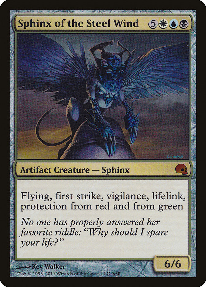 Sphinx of the Steel Wind [Premium Deck Series: Graveborn] 