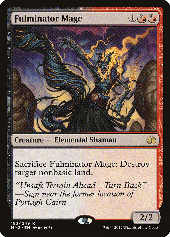 Fulminator Mage [Modern Masters 2015]