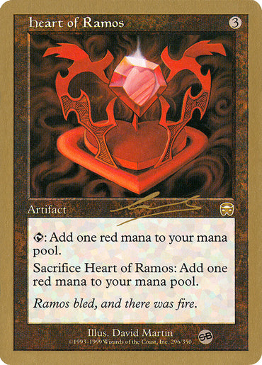 Heart of Ramos (Nicolas Labarre) (SB) [World Championship Decks 2000] 