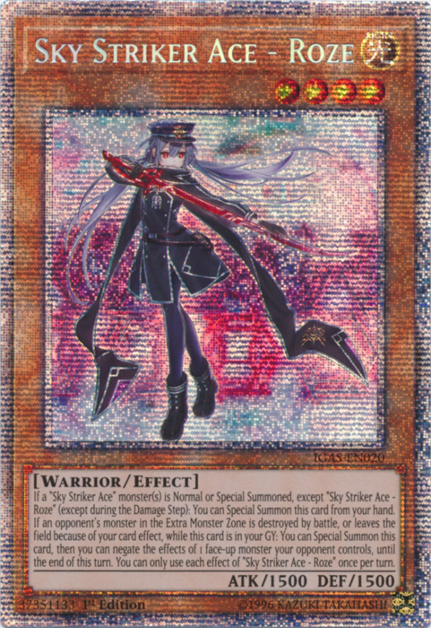 Sky Striker Ace - Roze [IGAS-EN020] Starlight Rare 