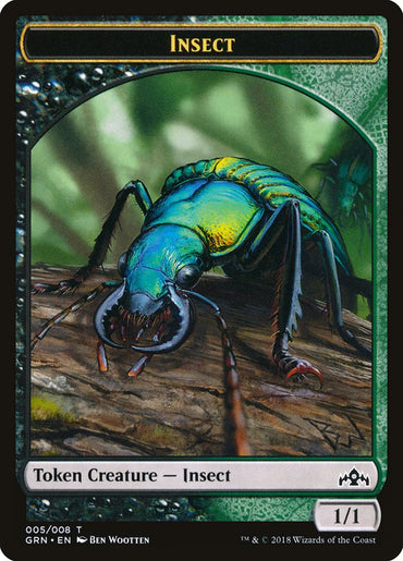 Insect Token [Guilds of Ravnica Tokens] 