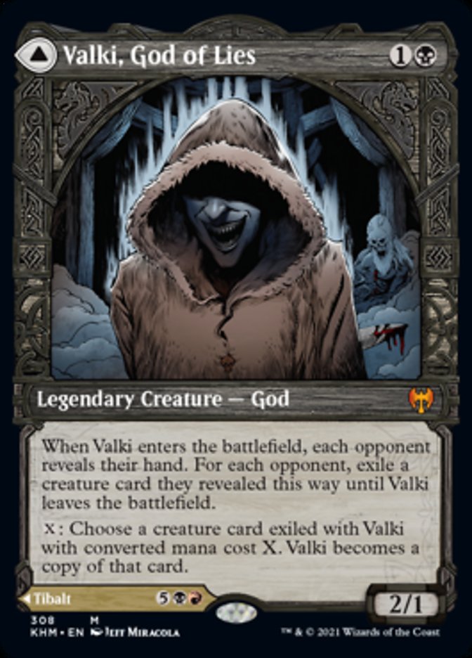 Valki, God of Lies // Tibalt, Cosmic Impostor (Showcase) [Kaldheim] 