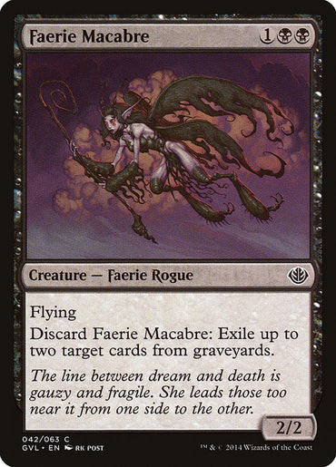 Faerie Macabre (Garruk vs. Liliana) [Duel Decks Anthology] 