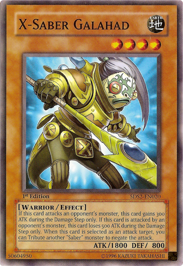 X-Saber Galahad [5DS2-EN020] Common 