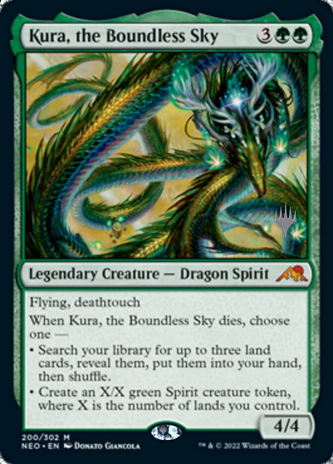 Kura, the Boundless Sky (Promo Pack) [Kamigawa: Neon Dynasty Promos] 