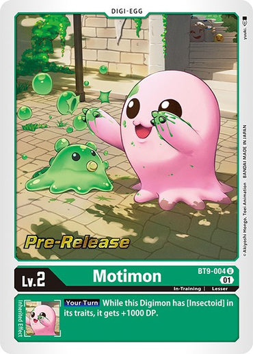 Motimon [BT9-004] [X Record Pre-Release Promos] 