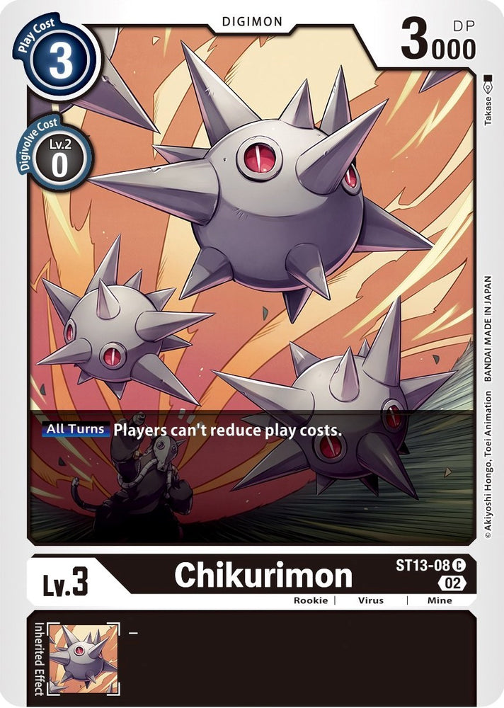Chikurimon [ST13-08] [Starter Deck: Ragnaloardmon]