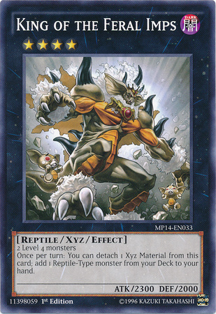 King of the Feral Imps [MP14-EN033] Common 