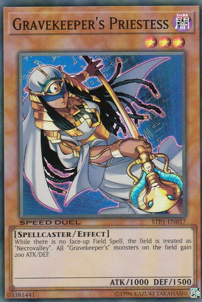 Gravekeeper's Priestess [STP1-EN017] Super Rare 