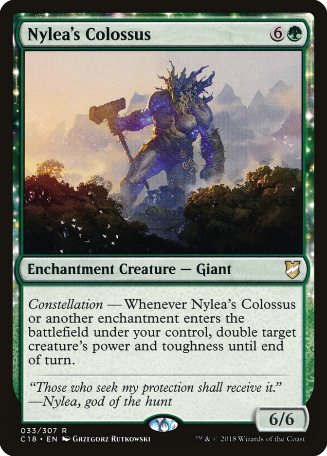 Nylea's Colossus [Commander 2018] 