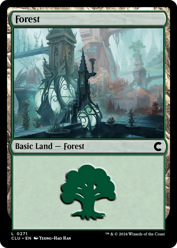 Forest (0271) [Ravnica: Clue Edition] 