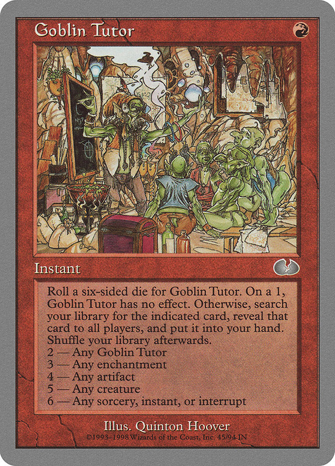 Goblin Tutor [Unglued] 